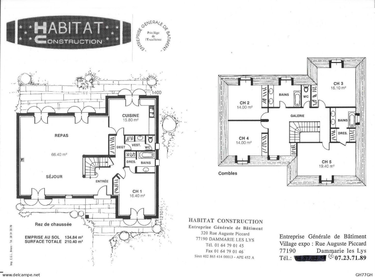 PLAN DE MAISON PAR HABITAT CONSTRUCTION - Other Plans