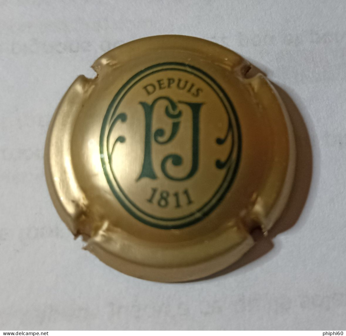 CAPSULE DE CHAMPAGNE - PERRIER-JOUËT - Grand Brut - Or Et Vert - Perrier Jouet