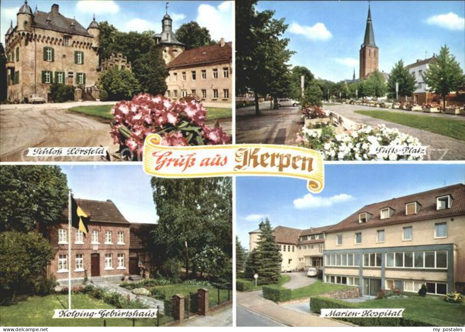 72270477 Kerpen Rheinland Schloss Loersfeld Stifts-Platz Marien-Hospital  Kerpen - Kerpen