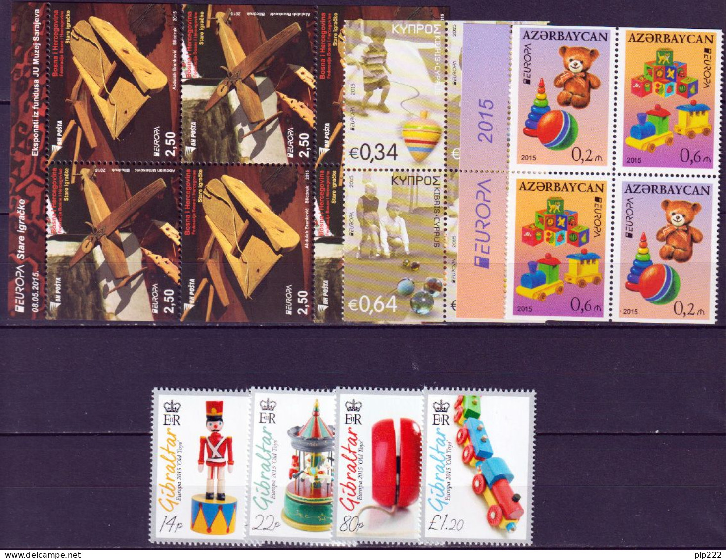 Europa CEPT 2015 Annata Completa / Complete Year Set **/MNH VF - Años Completos