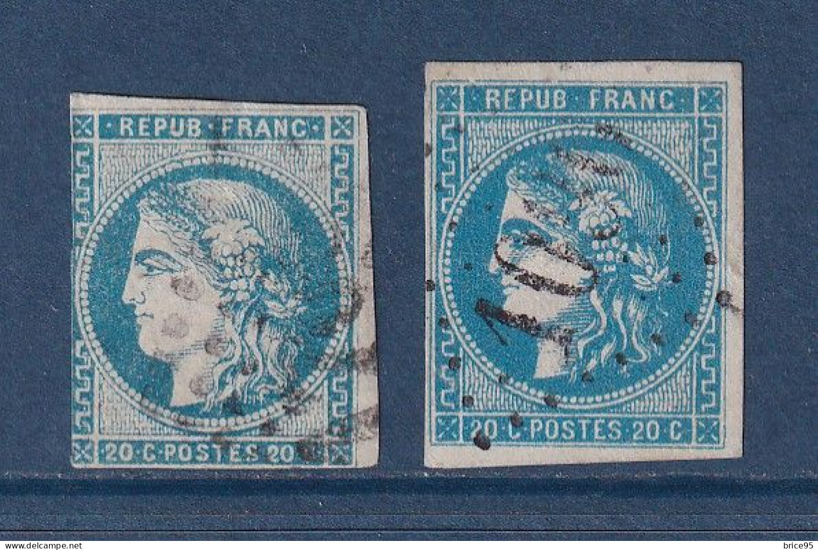 France - YT N° 45C - Oblitéré - 1870 - 1870 Bordeaux Printing