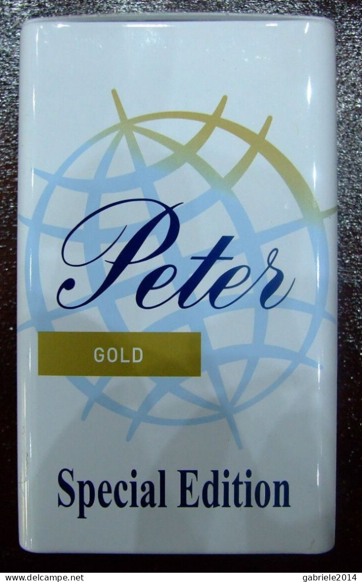 Splendido Scatolino PETER  GOLD Special Edition - Perfetto - Porta Sigarette (vuoti)