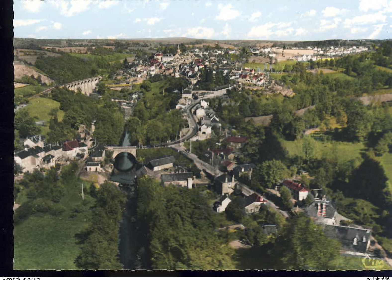 Pierre Buffiere Vue Generale Aerienne Sur La Briance - Pierre Buffiere