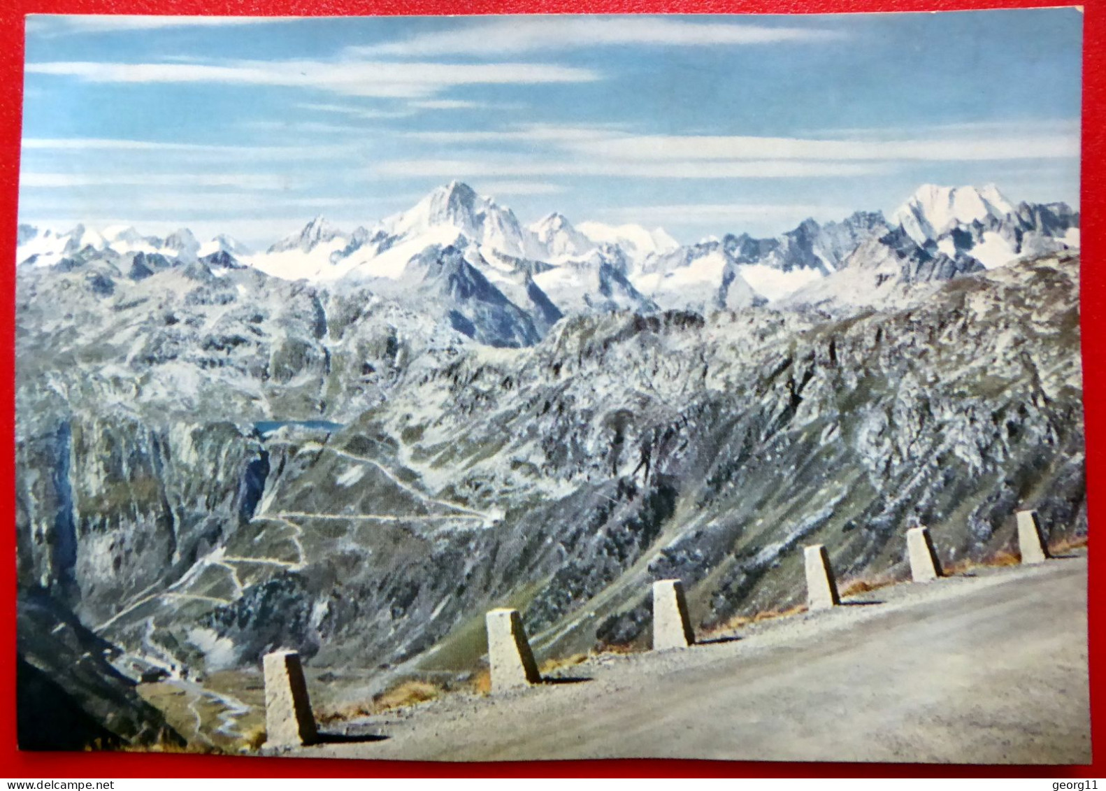 Furkapass - Schweizer Strassenpass -  Alpen - Uri - Goms - Wallis - Verkehr - Goms