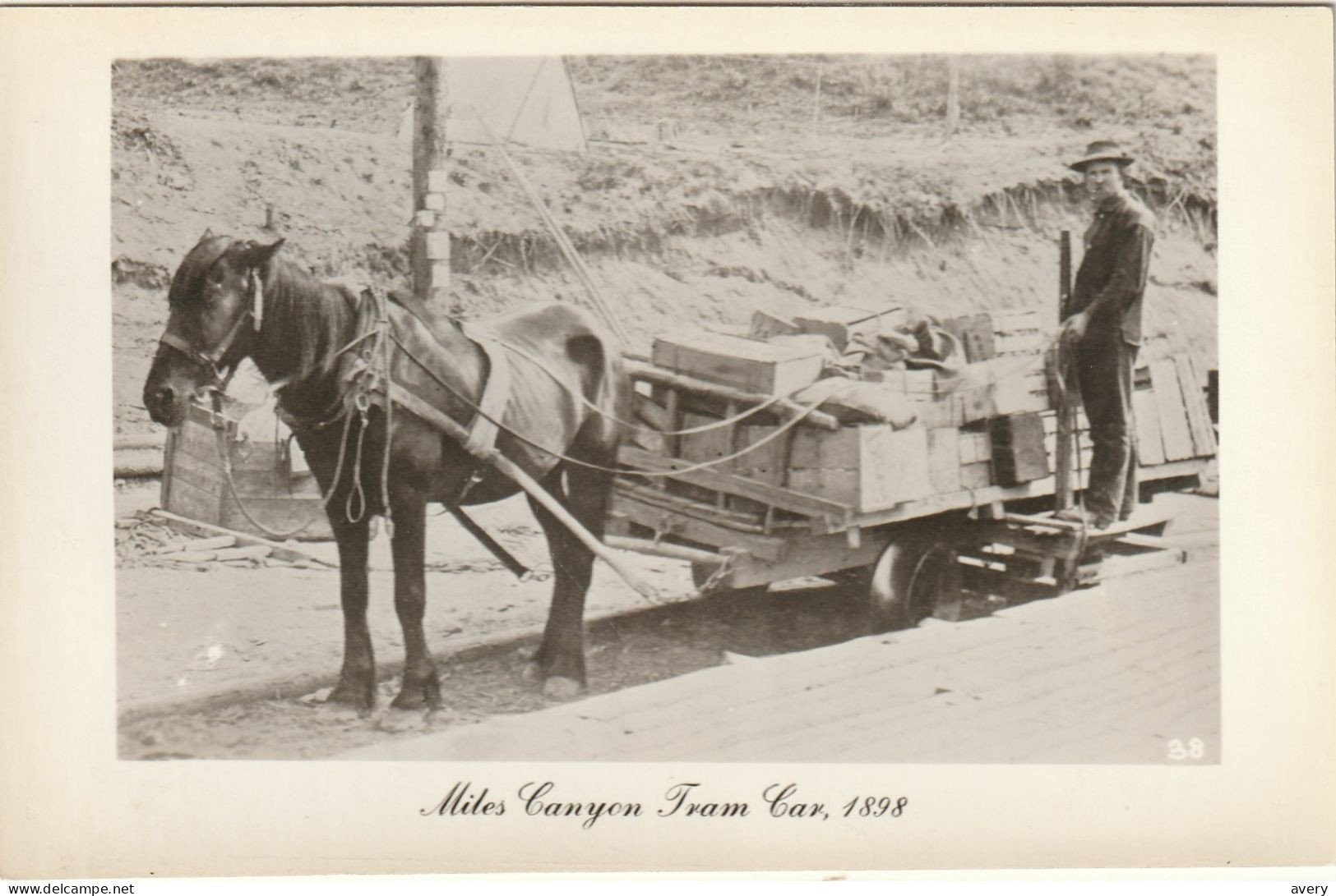 Miles Canyon Tram Car, 1898, Yukon - Yukon