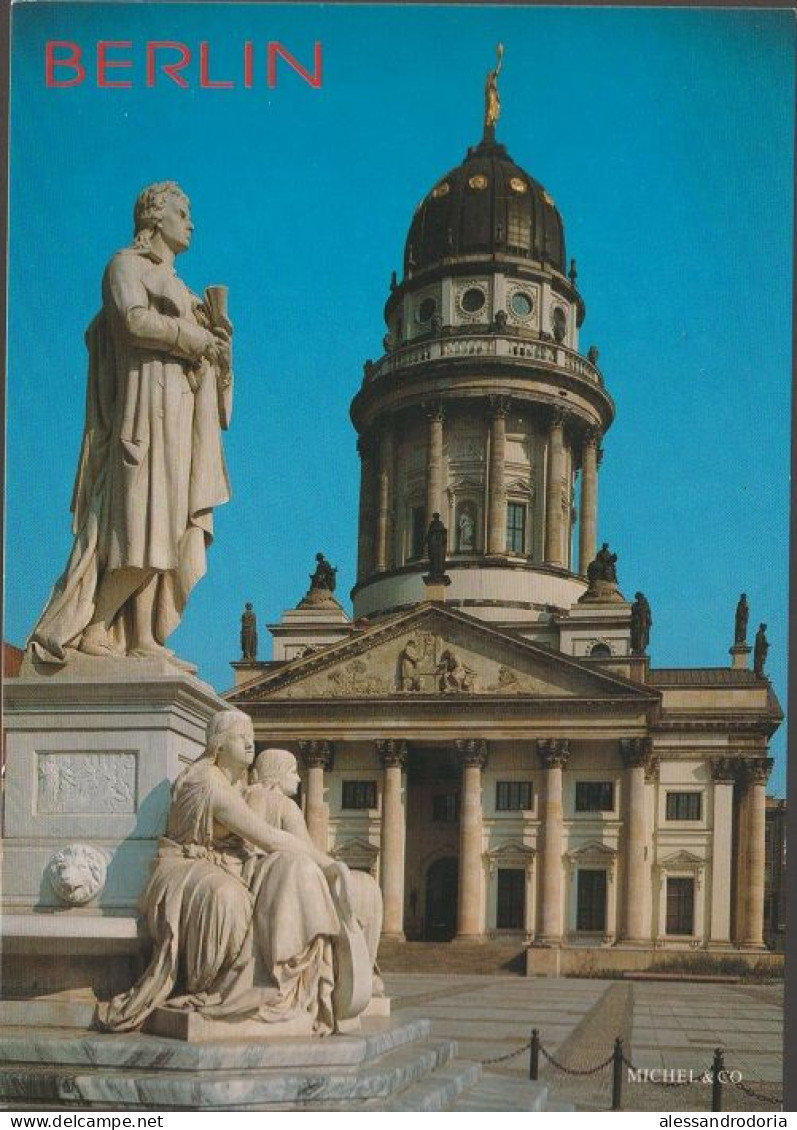 Cartolina Non Viaggiata Berlin Berlino Franz. Dom Am Platz Der Akademie - Reinickendorf