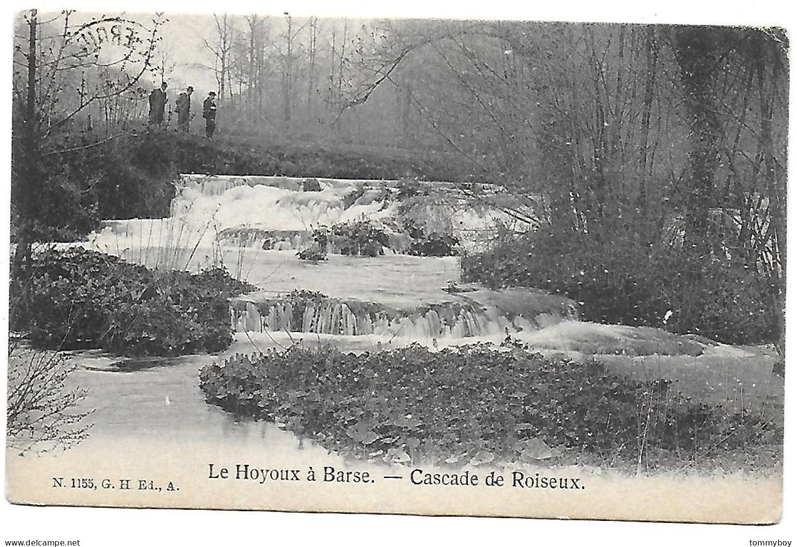 CPA Le Hoyoux à Barse, Cascade De Roiseux - Modave