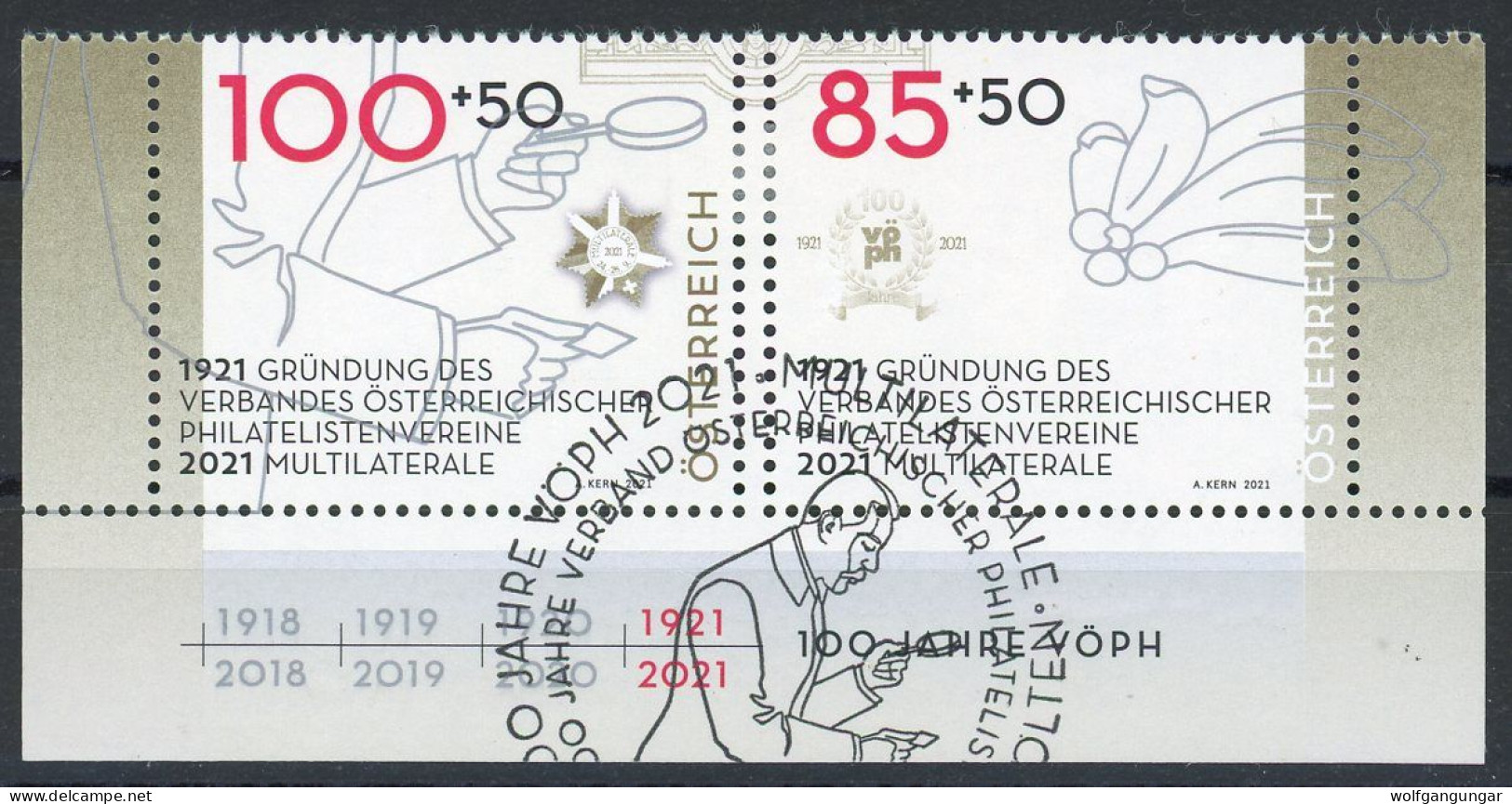 Österreich 2021 Michel Nummer 3605-3606 Gestempelt - Oblitérés