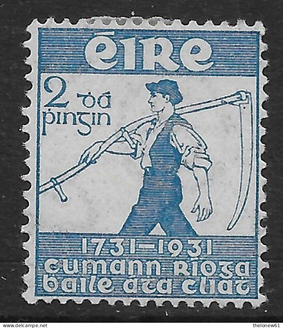 Irlanda Ireland 1931 Royal Dublin Society Mi N.56 MH * - Ungebraucht