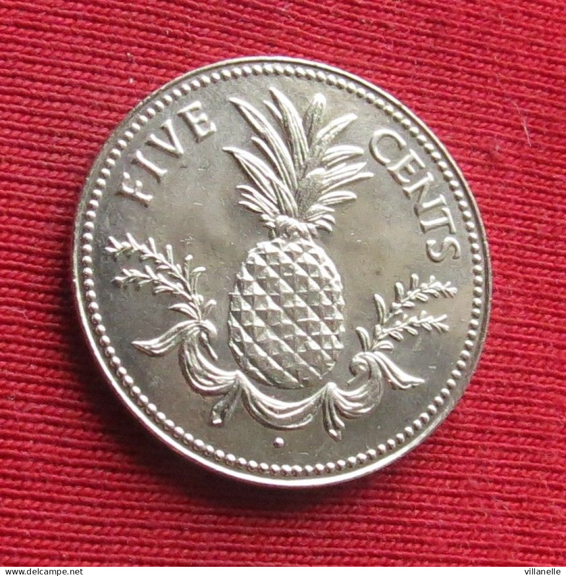 Bahamas 5 Cents 1981 KM# 60 UNC Lt 493 *VT Bahama - Bahamas