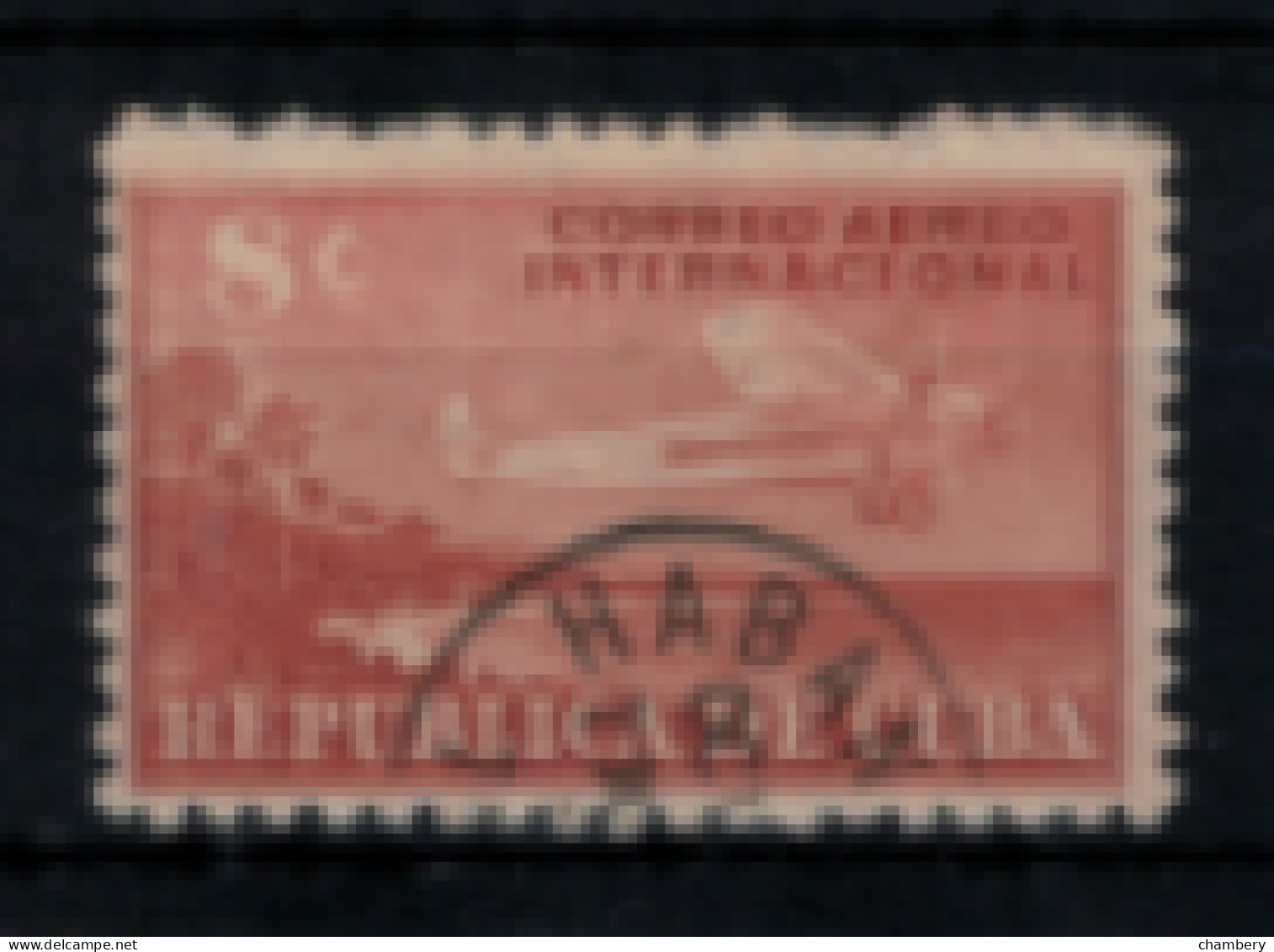Cuba - PA - "450ème Anniversaire De La Découverte De L'Amérique" - T. Oblitéré N° 38 De 1948 - Luchtpost