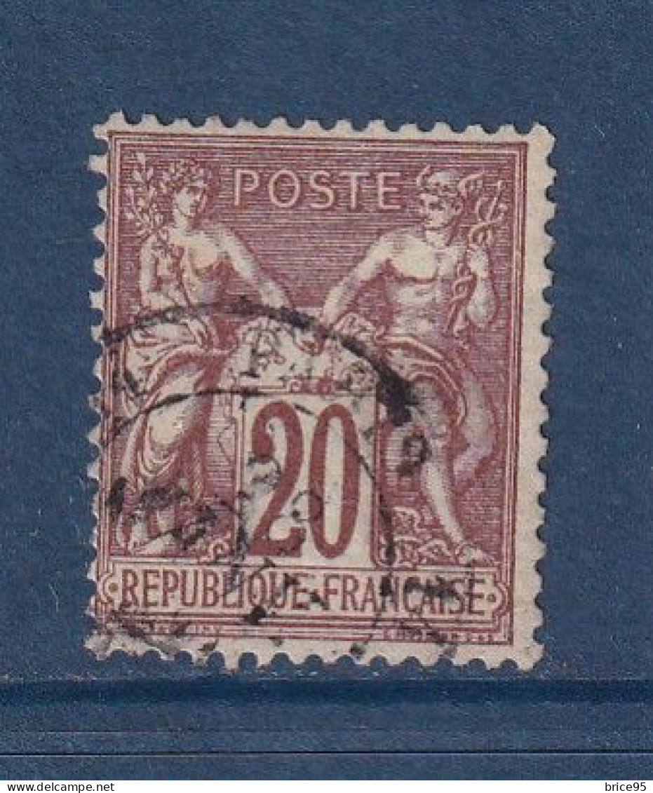 France - YT N° 67 - Oblitéré - 1876 - 1876-1878 Sage (Type I)