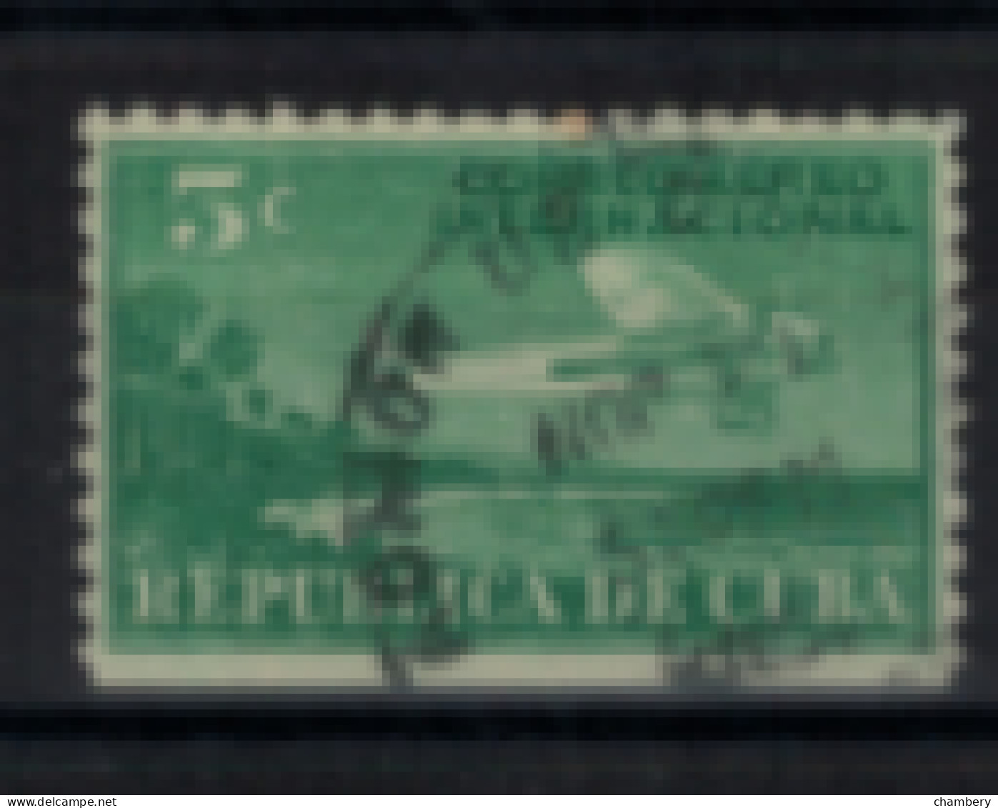 Cuba - PA - "Avion Survolant La Cote" - Oblitéré N° 4 De 1931 - Airmail