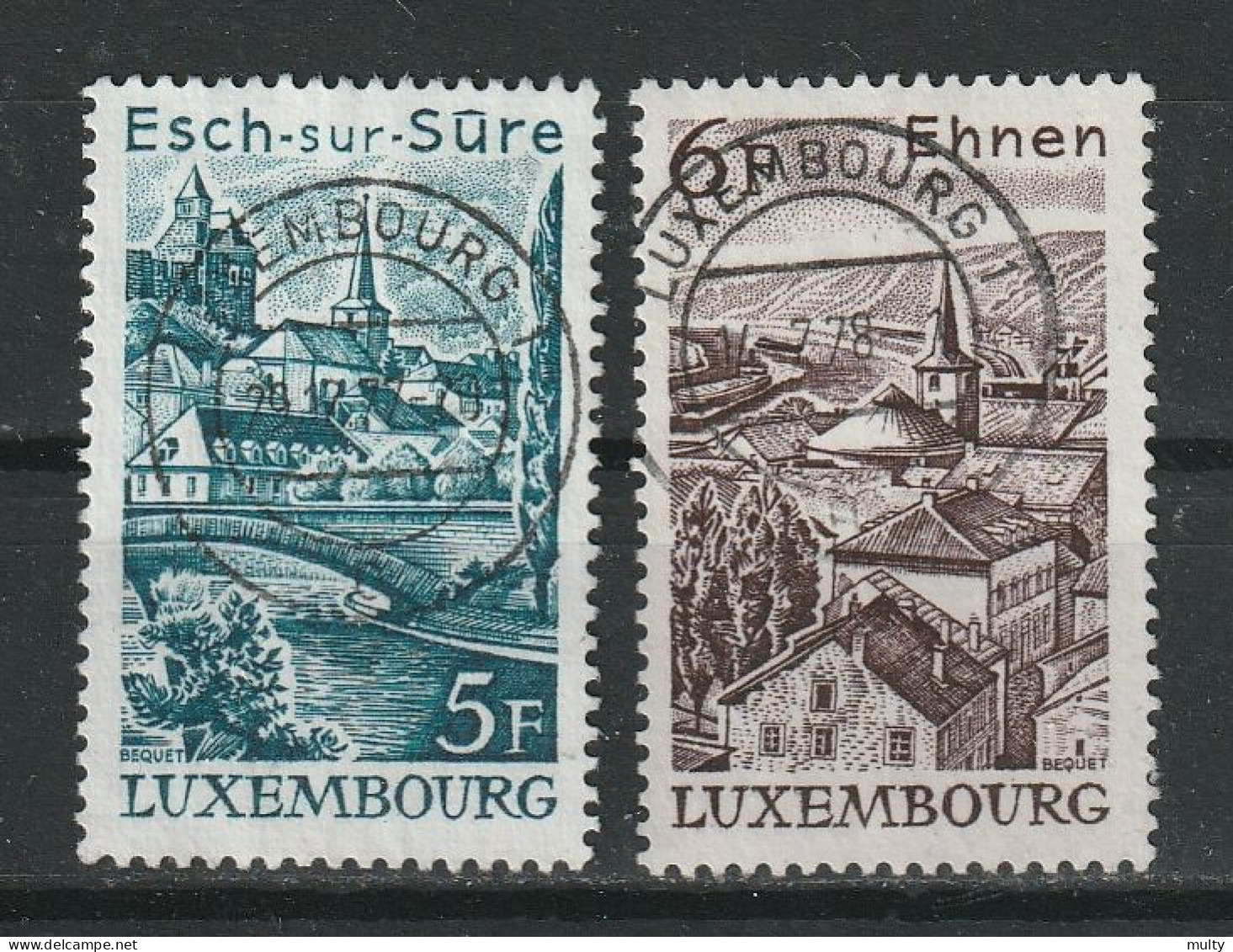 Luxemburg Y/T 897 / 898 (0) - Used Stamps