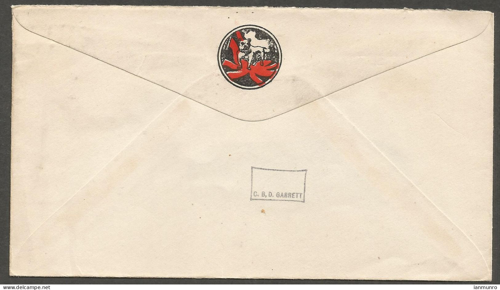 1945 Empire Brass Mfg 2-Sided Illustrated Advertising Cover 4c War Vancouver BC - Historia Postale