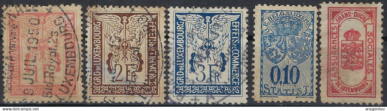 Luxembourg - Luxemburg - Timbres - Taxes  -  Timbres Fiscals    ° - Segnatasse