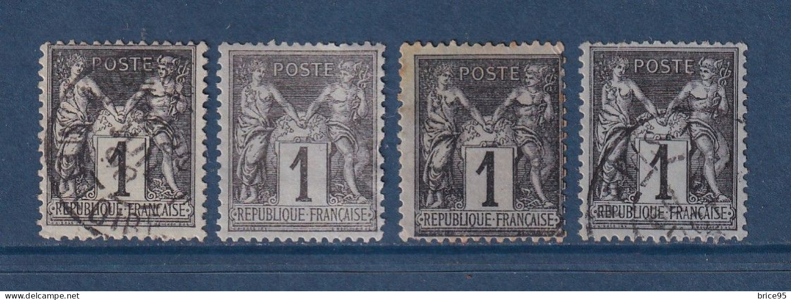 France - YT N° 83 - Oblitéré - 1877 - 1876-1898 Sage (Tipo II)