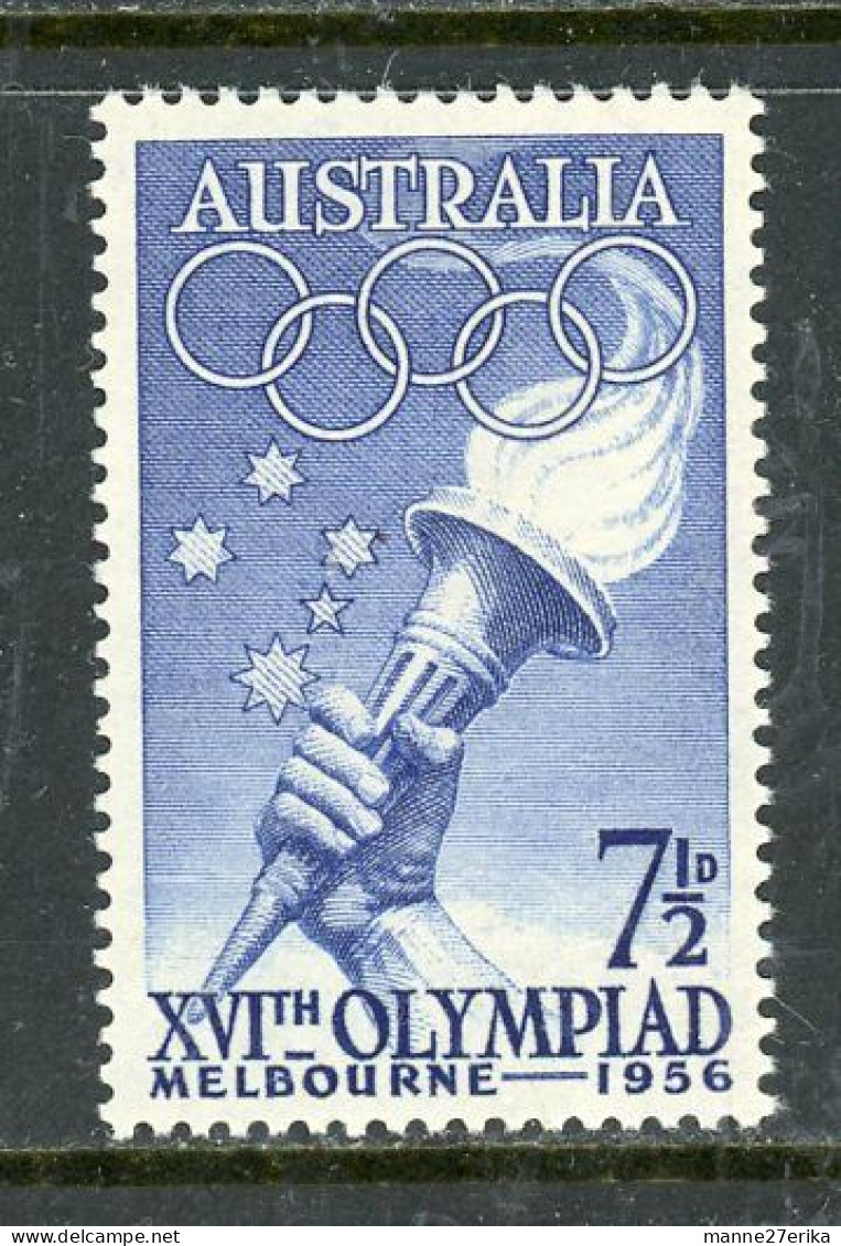 Australia MH 1956 Southern Cross, Olympic Torch - Ungebraucht