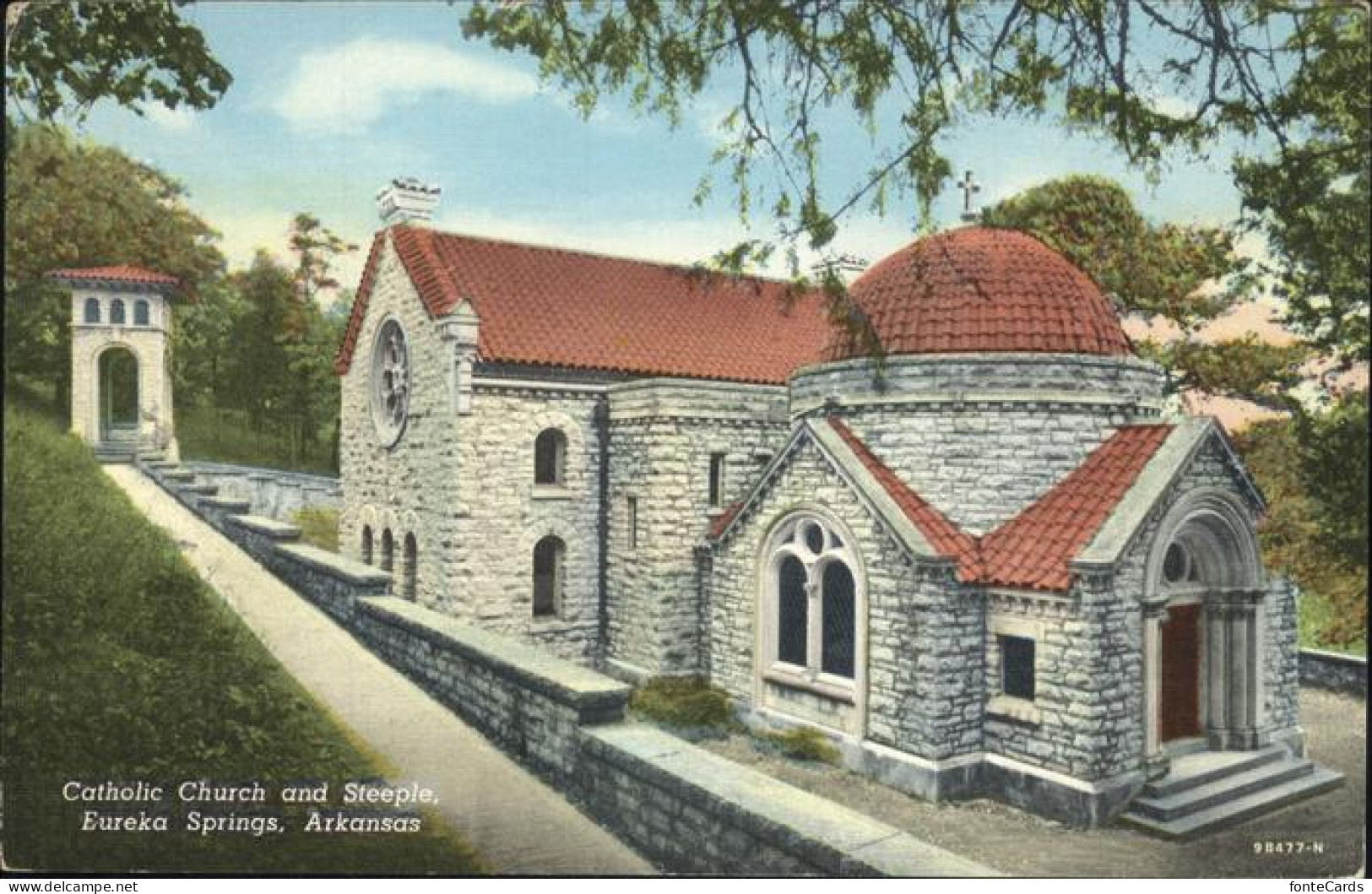 11322325 Eureka_Springs Catholic Church And Steeple - Autres & Non Classés