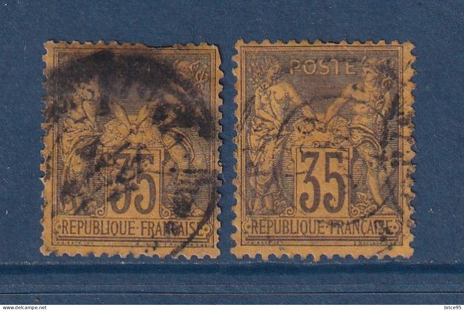 France - YT N° 93 - Oblitéré - 1878 - 1876-1898 Sage (Type II)