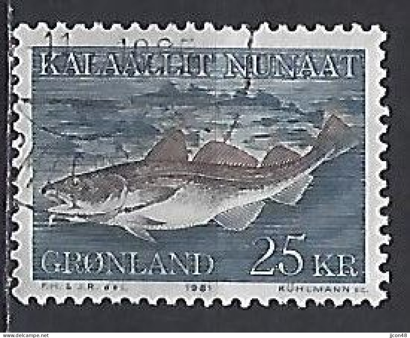 Greenland 1981  Sea Fauna (o) Mi.129 - Usati