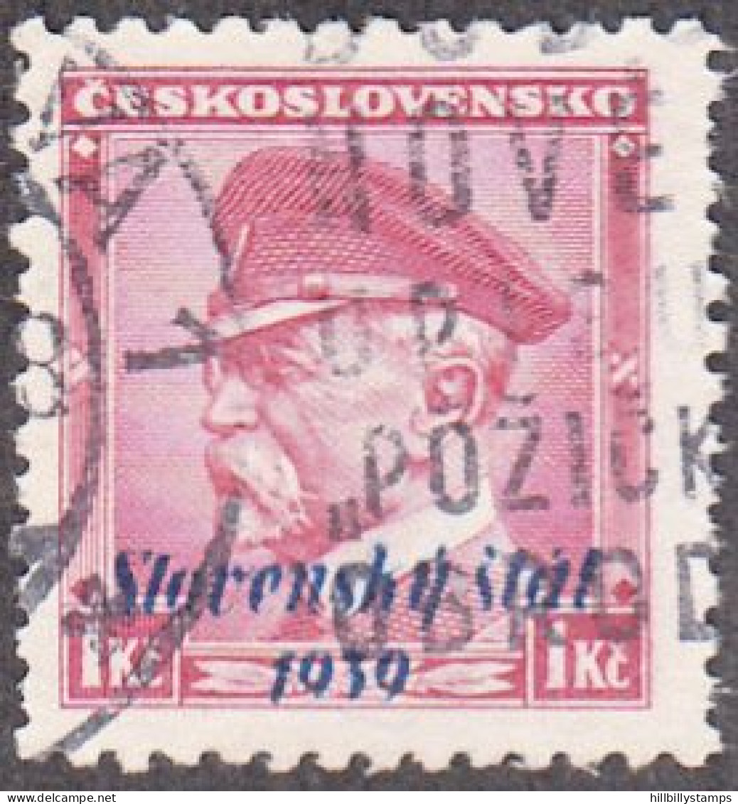 SLOVAKIA  SCOTT NO 12  USED  YEAR 1939 - Usati