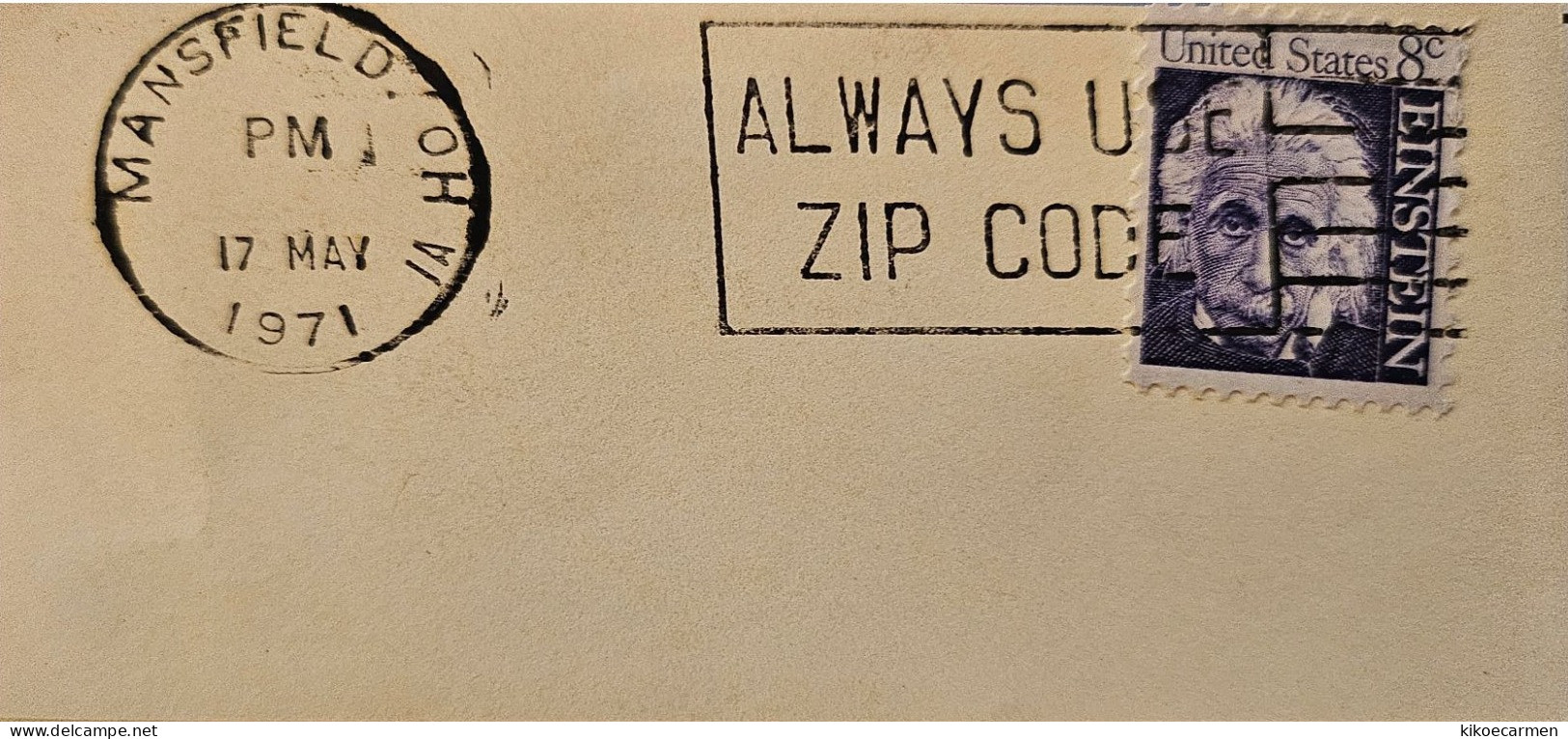 ZIP CODE Postal Code History Of Post Cancel Cancellation Postmark - Postcode