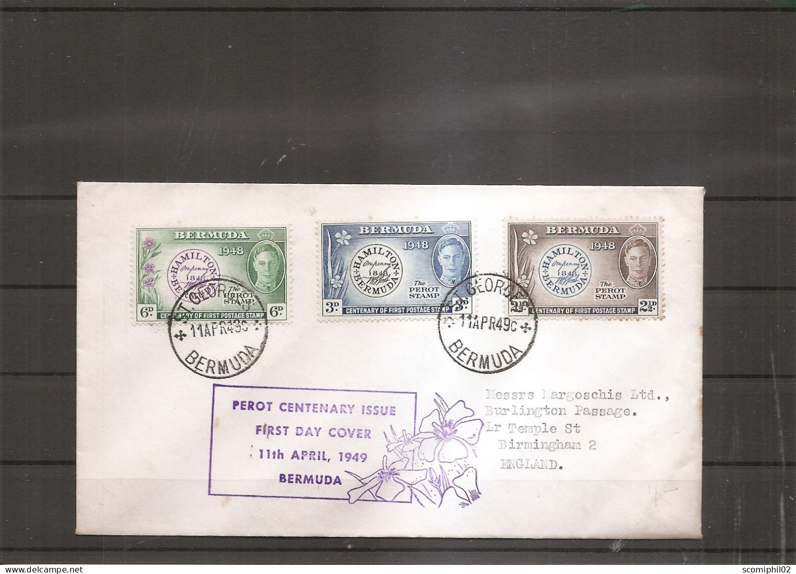 Bermudes - Timbres Sur Timbres ( FDC De 1949 à Voir) - Bermuda