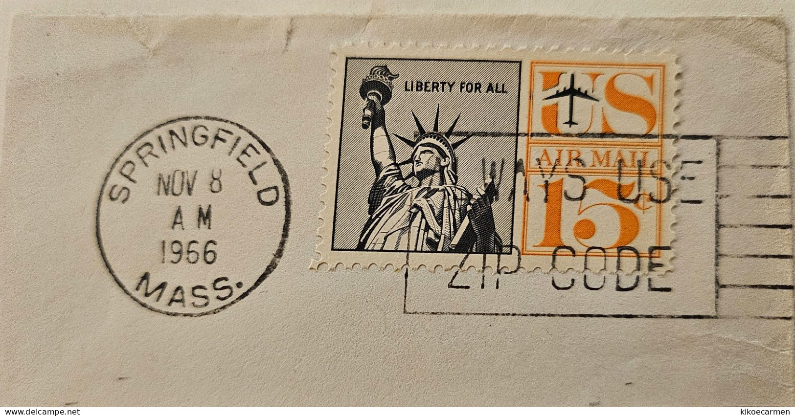 ZIP CODE Postal Code History Of Post Cancel Cancellation Postmark - Postcode