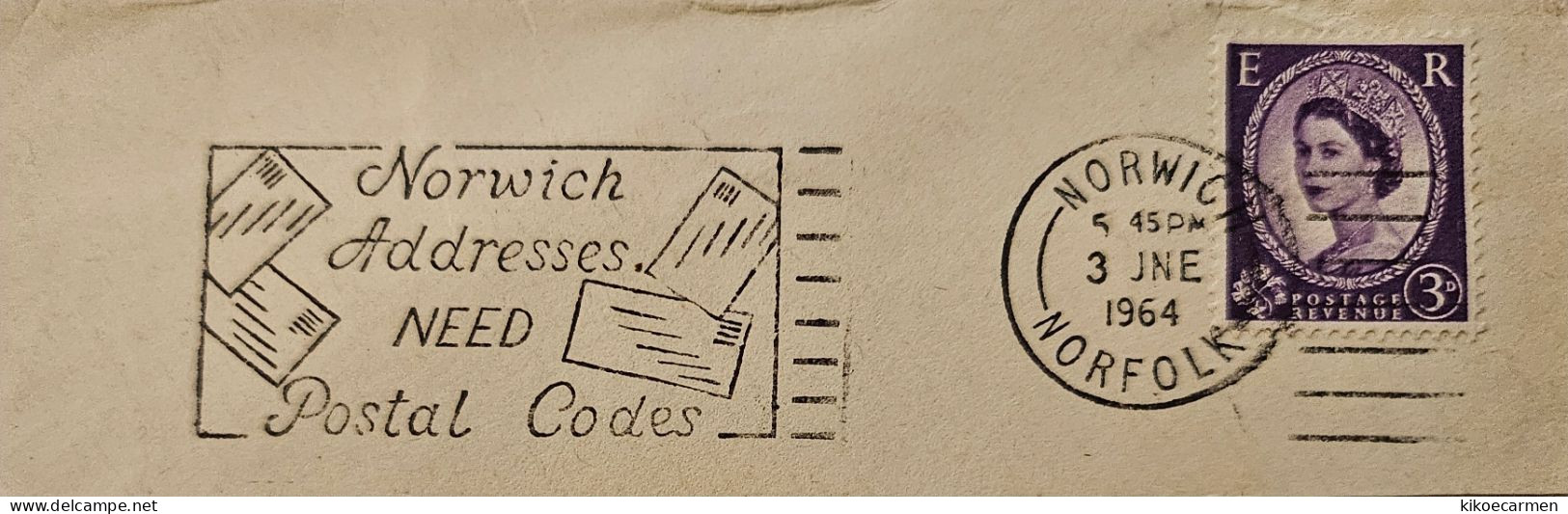 ZIP CODE Postal Code History Of Post Cancel Cancellation Postmark - Postcode