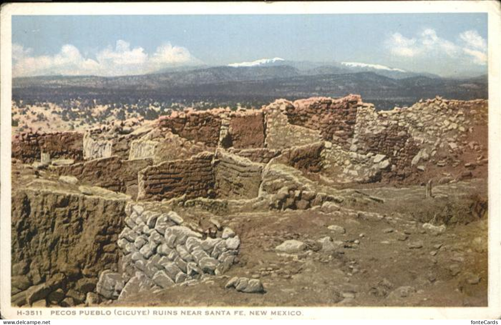 11320879 Santa_Fe_New_Mexico Pecos Pueblo Ruins - Other & Unclassified