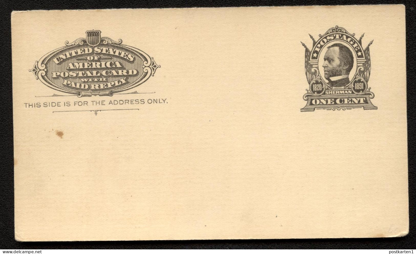 UY4m Message Card Mint 1904 Cat. $8.00 - 1901-20