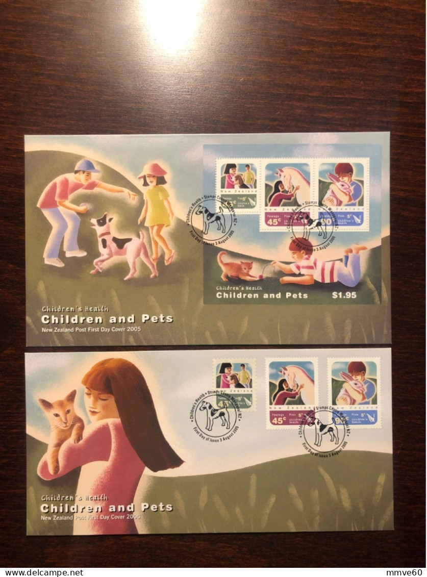 NEW ZEALAND FDC COVER 2005 YEAR  HEALTH MEDICINE - Storia Postale