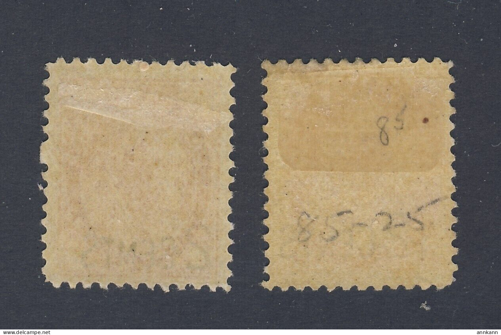 2x Canada Victoria Stamps #87/2c/3c ML & #88-2c/3c Numeral, MH GV = $50.00 - Unused Stamps