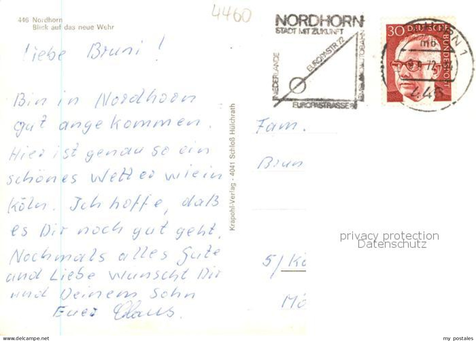 73870185 Nordhorn Neues Wehr Nordhorn - Nordhorn