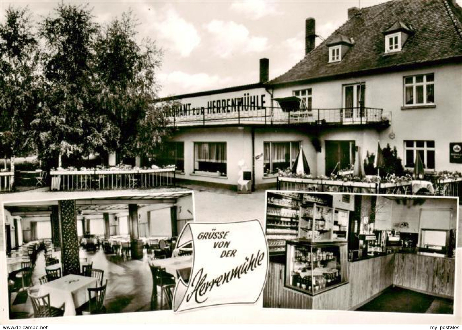 73869975 Kranzberg Usingen Restaurant Zur Herrenmuehle Gastraeume Terrasse  - Usingen