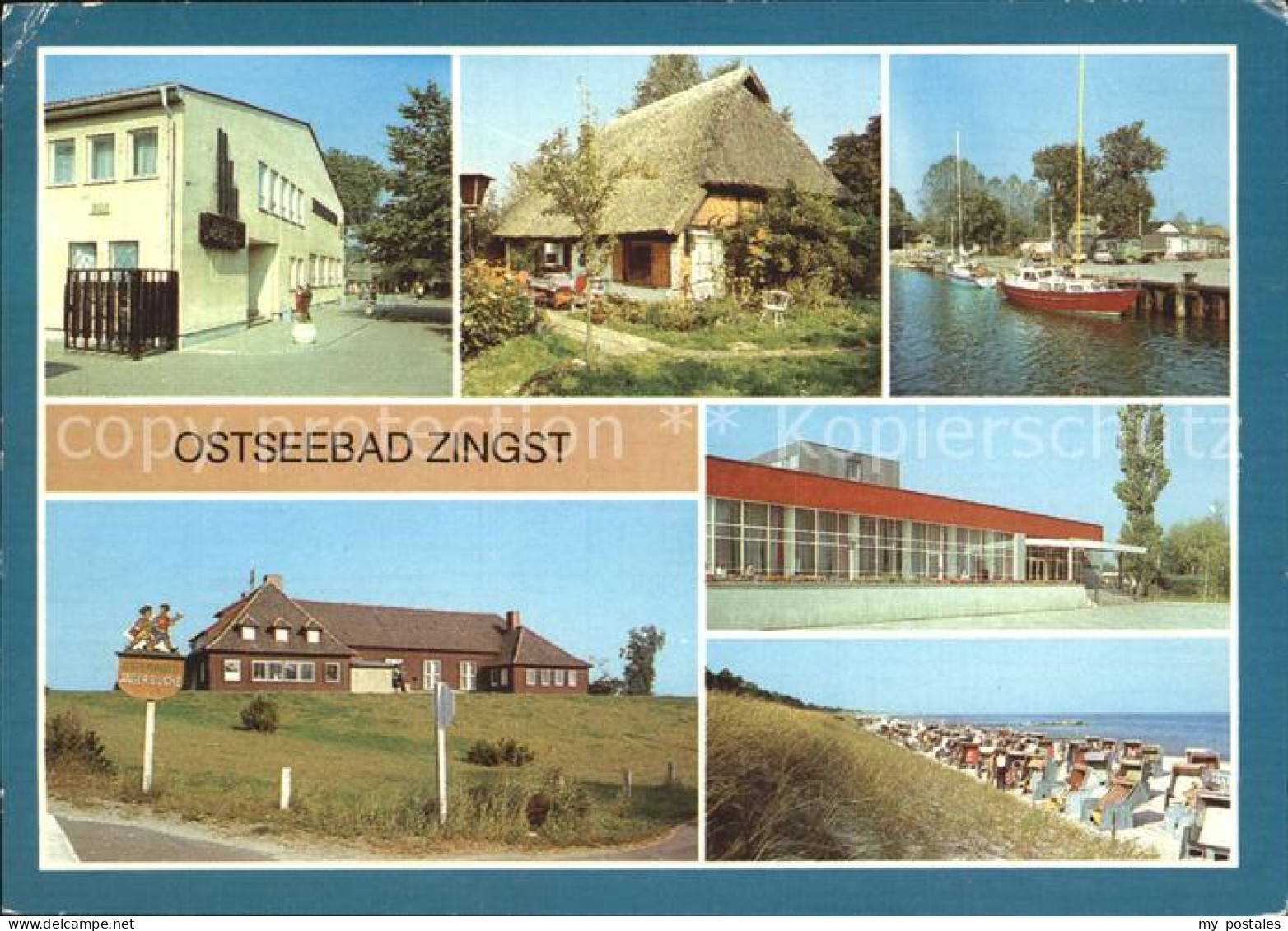 72261009 Zingst Ostseebad FDGB Urlauberrestaurant Nordlicht Katen Hafen Kurhaus  - Zingst