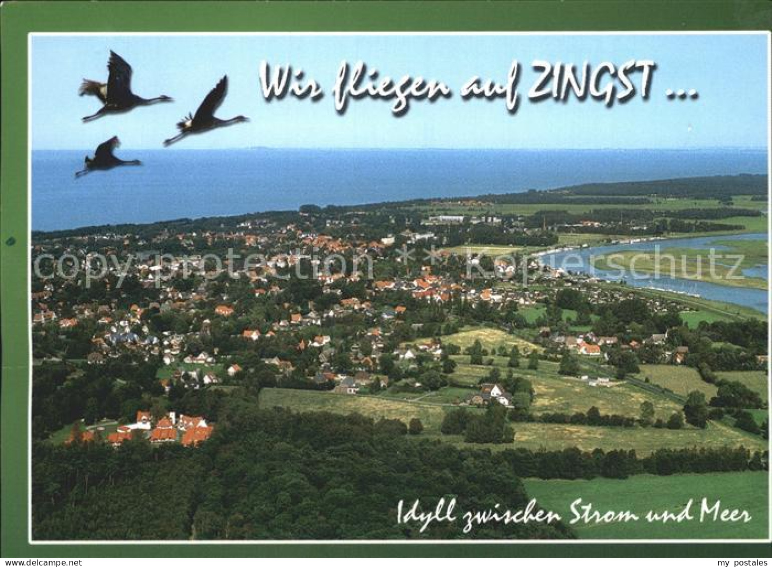 72259397 Zingst Ostseebad Fliegeraufnahme Fischland Darss Zingst - Zingst