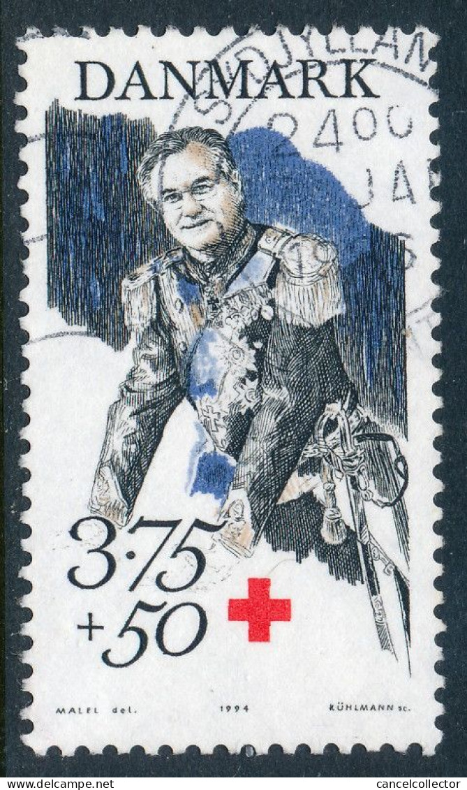 Denmark Danemark Danmark 1994: 3.75+0.50 Kr Prince Henrik's Birthday, VF Used, AFA 1069 (DCDK00506) - Usado