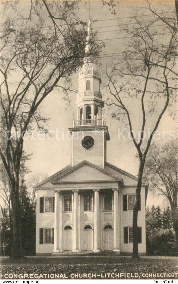 73277586 Litchfield_Connecticut Congregational Church - Other & Unclassified