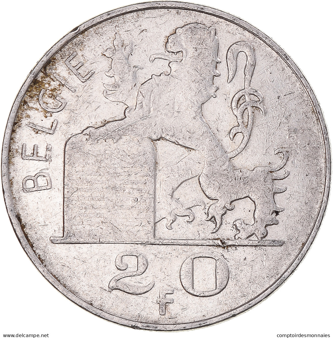 Monnaie, Belgique, Régence Prince Charles, 20 Francs, 20 Frank, 1949 - 20 Francs
