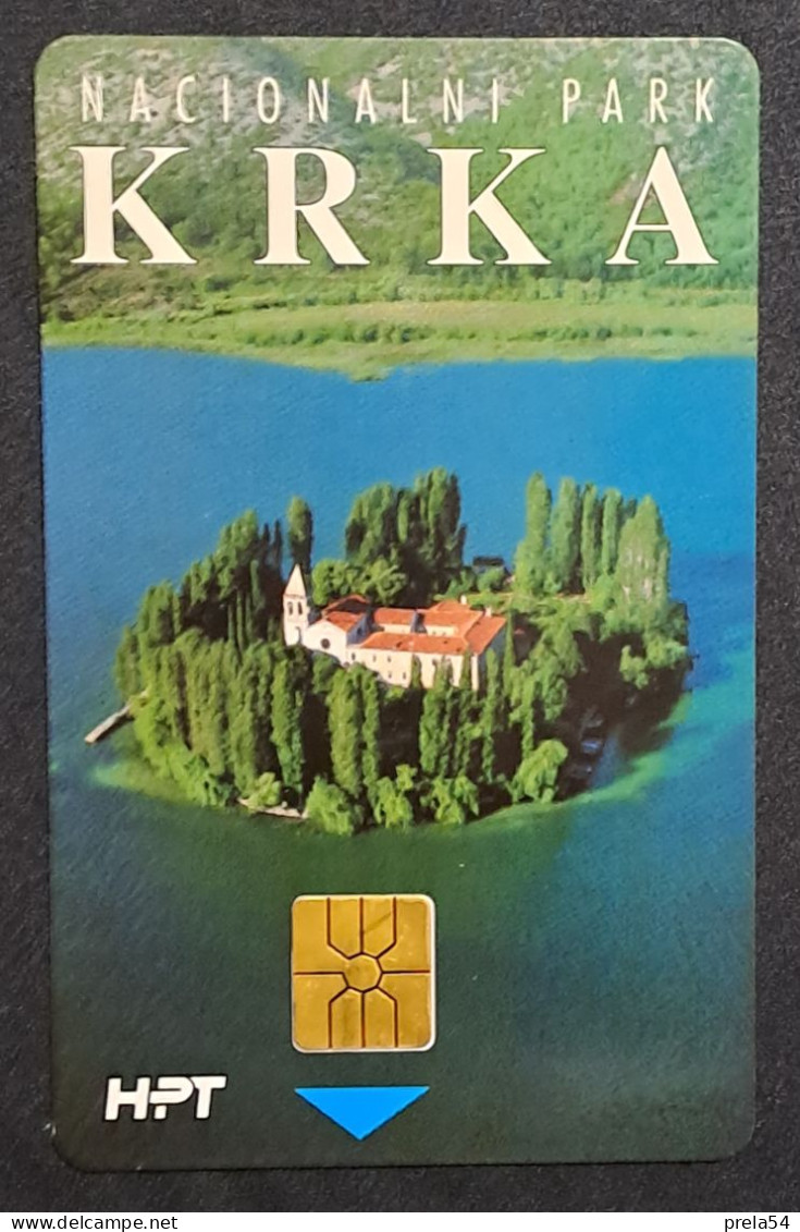 Croatia  - National Park KRKA Chip Card Used - Croatie