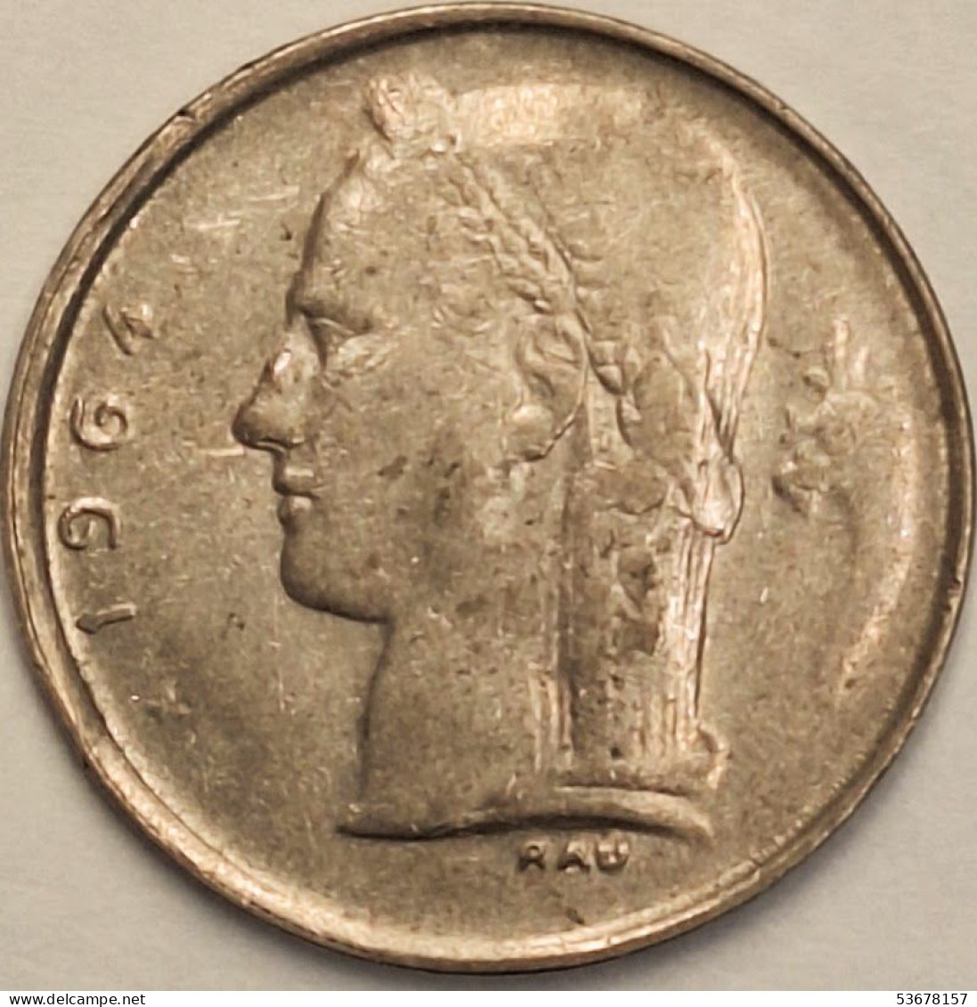 Belgium - Franc 1964, KM# 142.1 (#3113) - 1 Franc