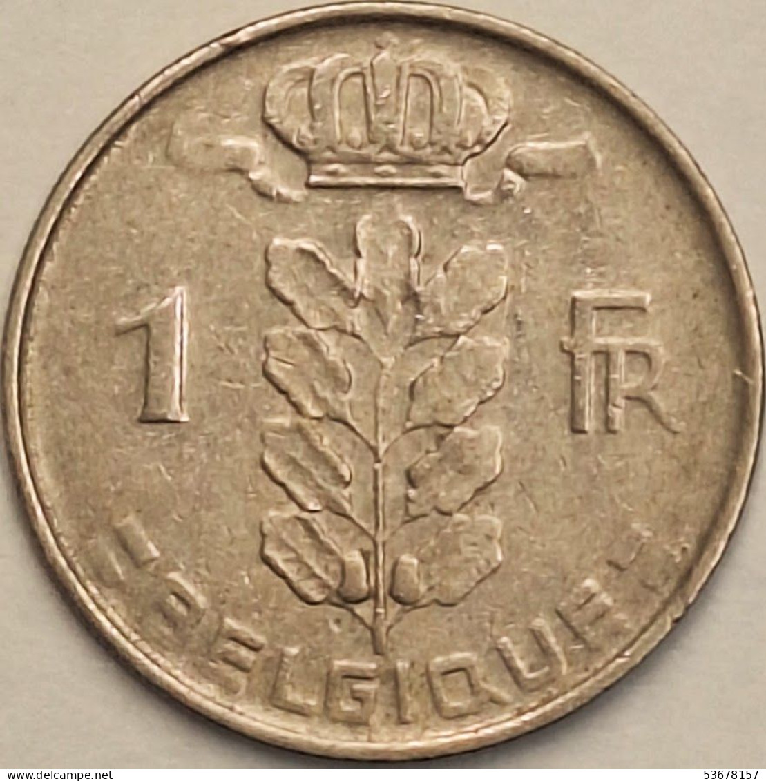 Belgium - Franc 1966, KM# 142.1 (#3114) - 1 Franc