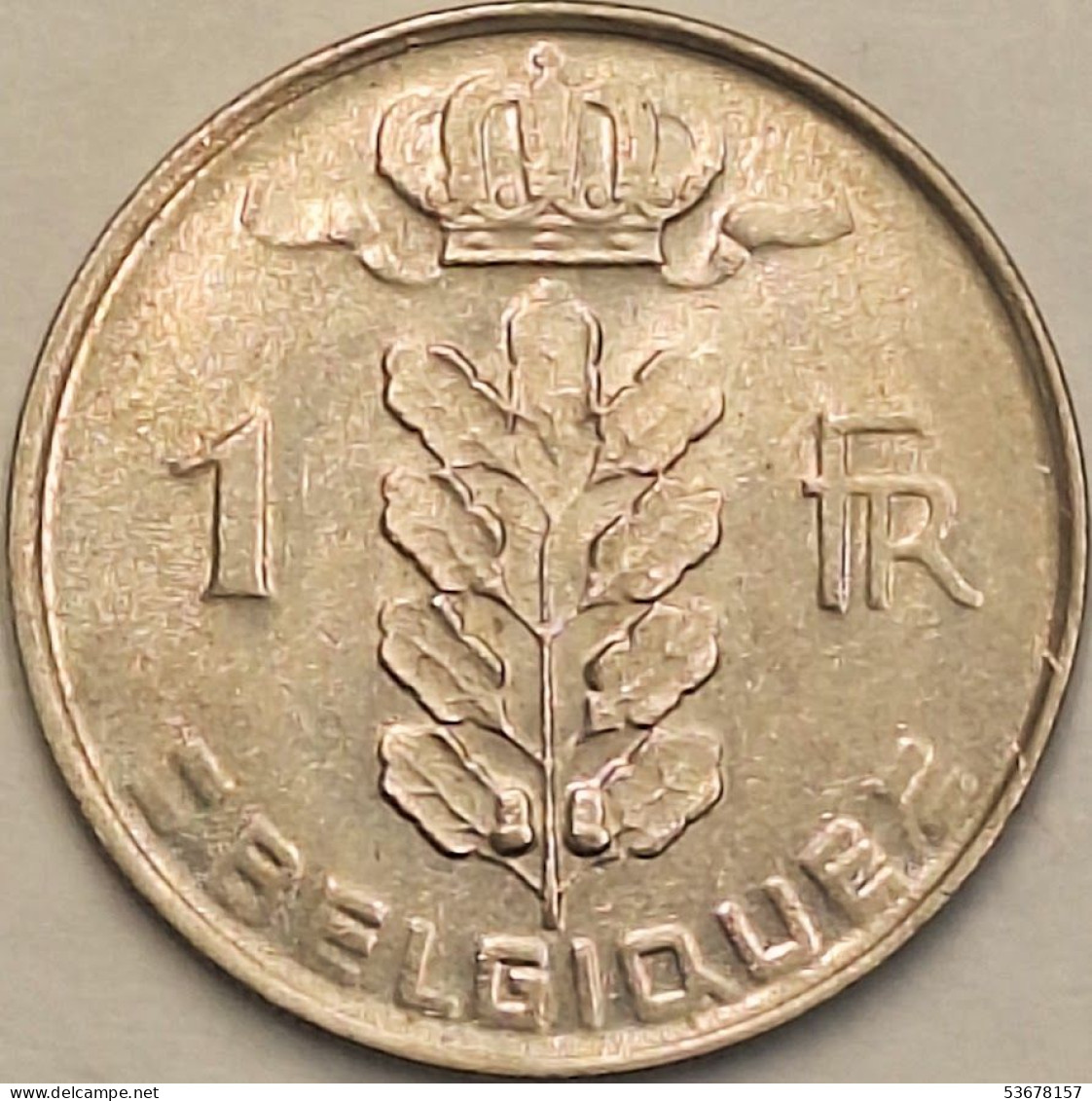 Belgium - Franc 1967, KM# 142.1 (#3115) - 1 Franc