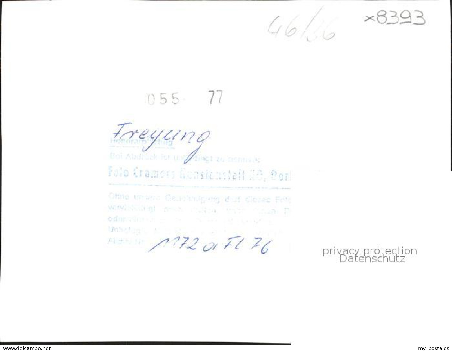 42290494 Freyung Klinik Bavaria Fliegeraufnahme Ahornoed - Freyung