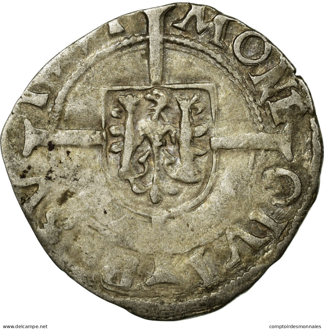 Monnaie, France, Demi Carolus, 1551, TB+, Argent, Boudeau:1295 - Sonstige & Ohne Zuordnung