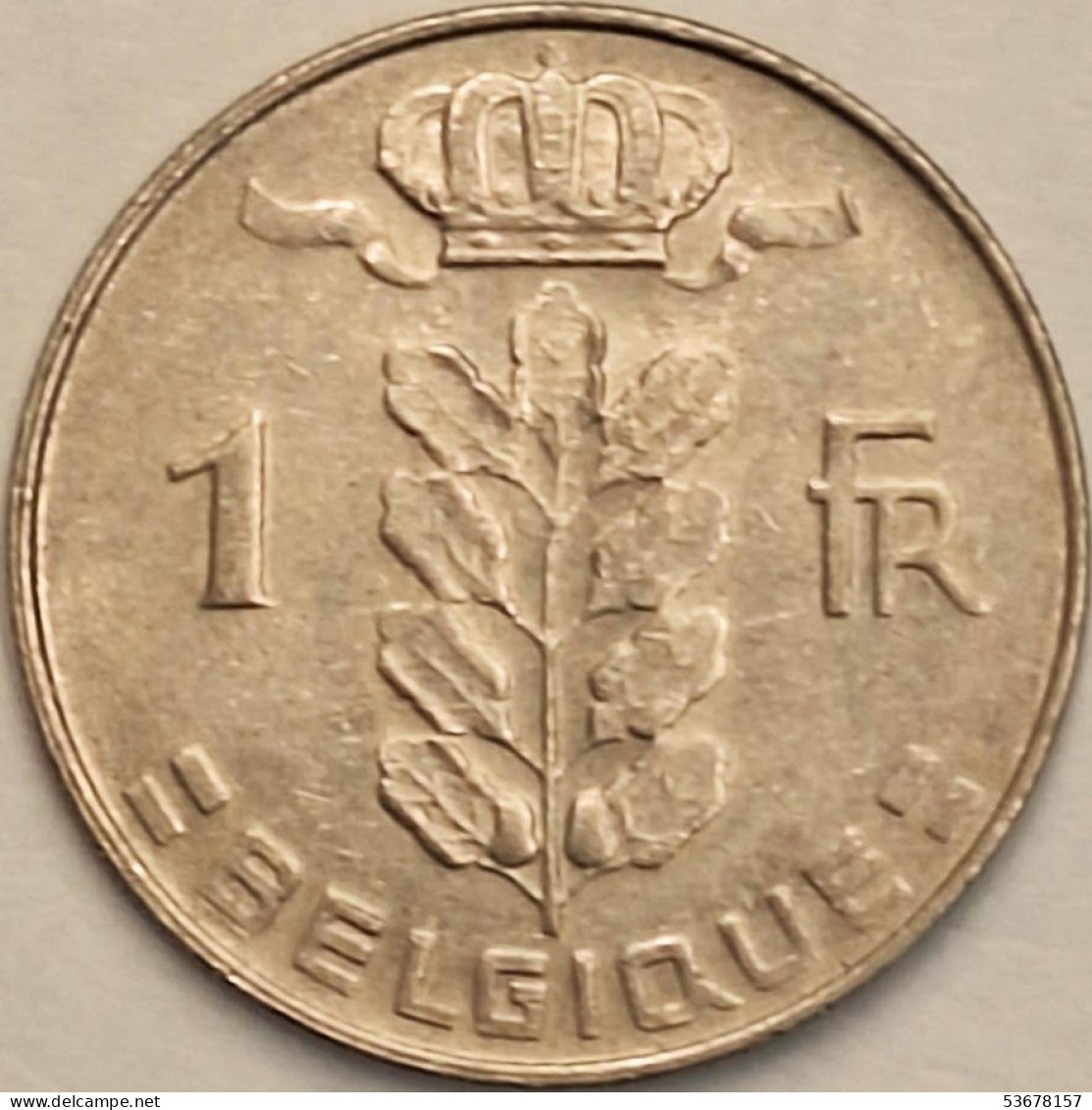 Belgium - Franc 1974, KM# 142.1 (#3118) - 1 Franc