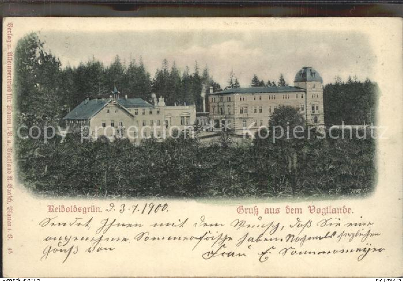 42269031 Reiboldsgruen Bad Heilstaette Kurhaus Reiboldsgruen Bad - Auerbach (Vogtland)