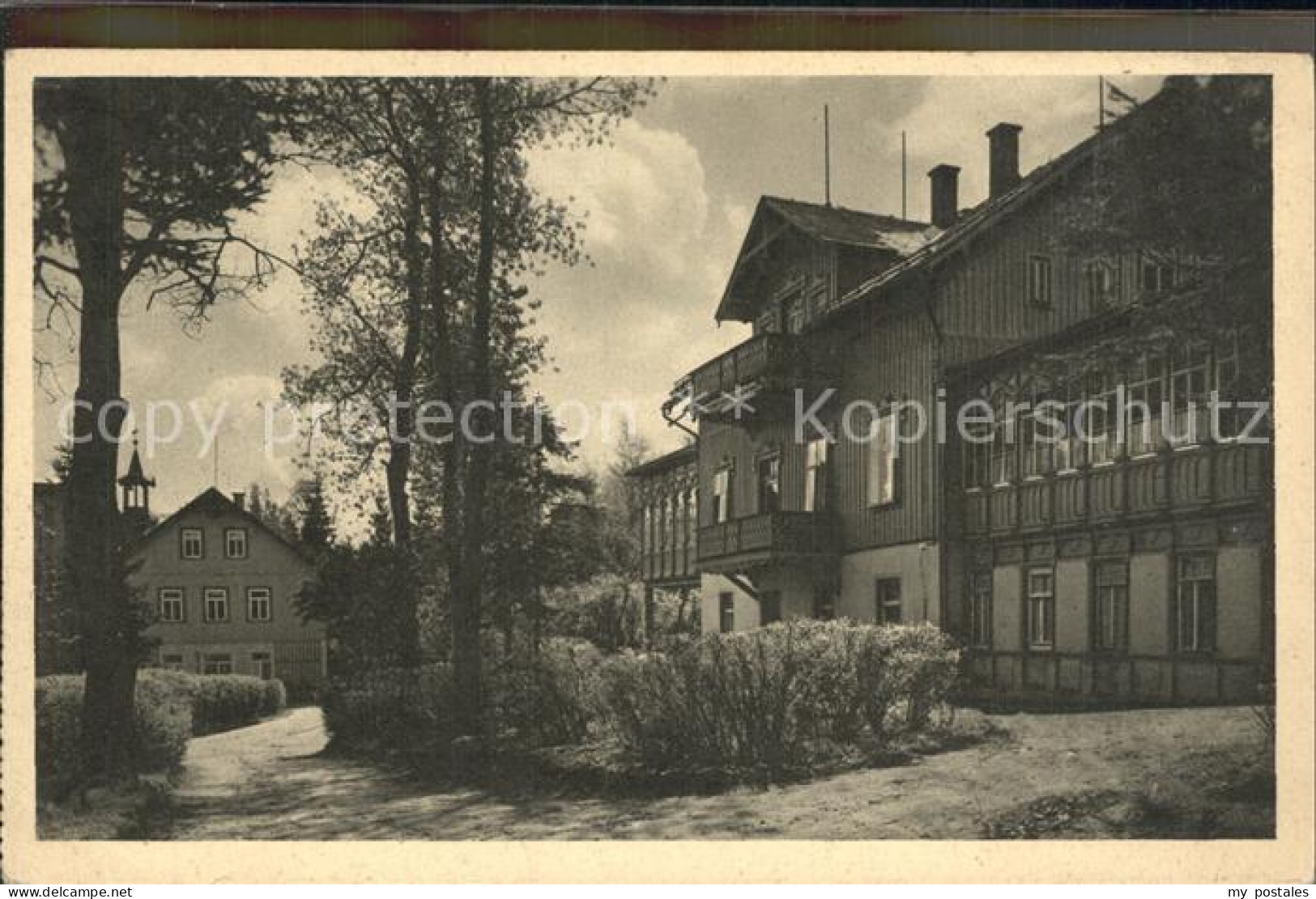 42268189 Bad Reiboldsgruen Beamtenhaus Kupfertiefdruck Bad Reiboldsgruen - Auerbach (Vogtland)